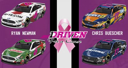 Roush Fenway Pink Numbers