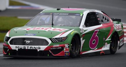 CONCORD, NORTH CAROLINA - OCTOBER 11: Ryan Newman, driver of the #6 Castrol Ford, drives during the NASCAR Cup Series Bank of America ROVAL 400 at Charlotte Motor Speedway on October 11, 2020 in Concord, North Carolina. (Photo by Jared C. Tilton/Getty Images) | Getty Images