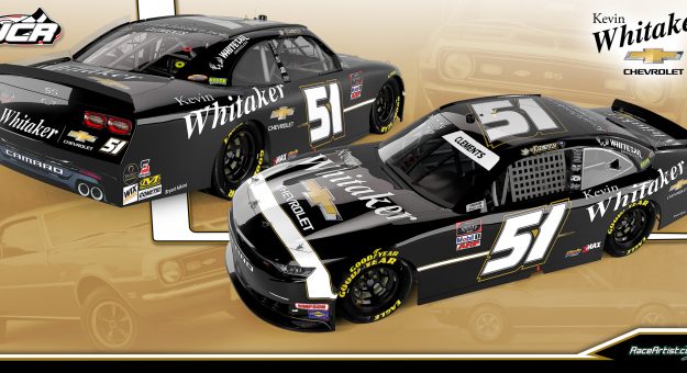 Visit Kevin Whitaker Chevrolet sponsoring Jeremy Clements at Kansas page