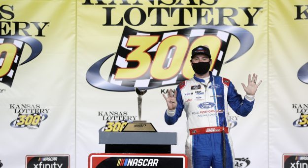 Visit Briscoe secures Championship 4 spot with Xfinity win at Kansas page