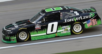 KANSAS CITY, KANSAS - OCTOBER 17: Jeffrey Earnhardt, driver of the #0 Forever Lawn Chevrolet, drives during the NASCAR Xfinity Series Kansas Lottery 300 at Kansas Speedway on October 17, 2020 in Kansas City, Kansas. (Photo by Chris Graythen/Getty Images) | Getty Images