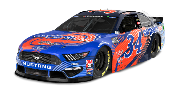 Visit CarParts.com, Davico Manufacturing on board with Michael McDowell at Martinsville page