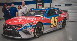 Special paint scheme for Leavine Family Racing at Texas