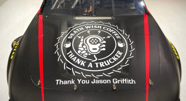 Visit John Hunter Nemechek Thanks a Trucker at  Martinsville with Death Wish Coffee page