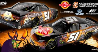 1-Stop Convenience Stores and All South Electrical sponsoring Jeremy Clements at Martinsville