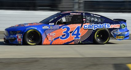 MARTINSVILLE, VIRGINIA - NOVEMBER 01: Michael McDowell, driver of the #34 CarParts Ford, drives during the NASCAR Cup Series Xfinity 500 at Martinsville Speedway on November 01, 2020 in Martinsville, Virginia. (Photo by Jared C. Tilton/Getty Images) | Getty Images