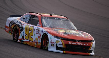 AVONDALE, ARIZONA - NOVEMBER 07: Josh Williams, driver of the #92 Musselman's/JW Hospital Tour Chevrolet, drives during the NASCAR Xfinity Series Desert Diamond Casino West Valley 200 at Phoenix Raceway on November 07, 2020 in Avondale, Arizona. (Photo by Christian Petersen/Getty Images) | Getty Images