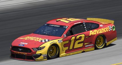 SPARTA, KENTUCKY - JULY 12: Ryan Blaney, driver of the #12 Advance Auto Parts Ford, drives during the NASCAR Cup Series Quaker State 400 Presented by Walmart at Kentucky Speedway on July 12, 2020 in Sparta, Kentucky. (Photo by Jared C. Tilton/Getty Images) | Getty Images