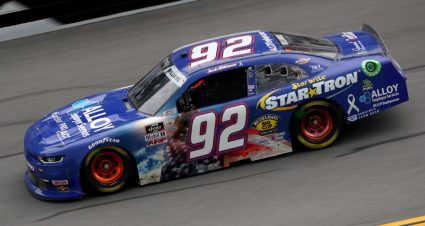 DAYTONA BEACH, FLORIDA - AUGUST 15: Josh Williams, driver of the #92 Alloy/StarTron Chevrolet, drives during the NASCAR Xfinity Series UNOH 188 at Daytona International Speedway on August 15, 2020 in Daytona Beach, Florida. (Photo by Chris Graythen/Getty Images) | Getty Images
