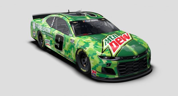Visit Chase Elliott to run Mountain Dew/Team Rubicon scheme Saturday at Dover page