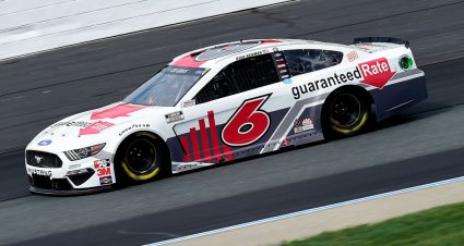 LOUDON, NEW HAMPSHIRE - AUGUST 02: Ryan Newman, driver of the #6 Guaranteed Rate Ford, drives during the NASCAR Cup Series Foxwoods Resort Casino 301 at New Hampshire Motor Speedway on August 02, 2020 in Loudon, New Hampshire. (Photo by Jared C. Tilton/Getty Images) | Getty Images