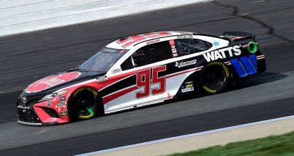 LOUDON, NEW HAMPSHIRE - AUGUST 02: Christopher Bell, driver of the #95 Rheem/Watts Toyota, drives during the NASCAR Cup Series Foxwoods Resort Casino 301 at New Hampshire Motor Speedway on August 02, 2020 in Loudon, New Hampshire. (Photo by Jared C. Tilton/Getty Images) | Getty Images