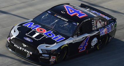 DOVER, DELAWARE - AUGUST 23: Kevin Harvick, driver of the #4 Mobil 1 Ford, drives during the NASCAR Cup Series Drydene 311 at Dover International Speedway on August 23, 2020 in Dover, Delaware. (Photo by Jared C. Tilton/Getty Images) | Getty Images