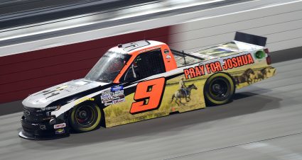 RICHMOND, VIRGINIA - SEPTEMBER 10: Codie Rohrbaugh, driver of the #9 Pray for Joshua Chevrolet, drives during the NASCAR Gander Outdoors Truck Series ToyotaCare 250 at Richmond Raceway on September 10, 2020 in Richmond, Virginia. (Photo by Jared C. Tilton/Getty Images) | Getty Images
