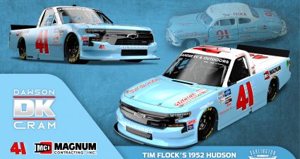 2020 NASCAR Gander RV & Outdoors Truck Series #41 Ryan Huff paint scheme at Darlington