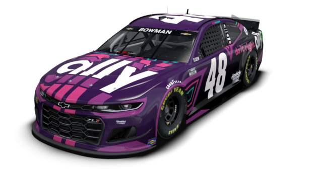 Visit New look for Alex Bowman’s No. 48 Ally Chevrolet page