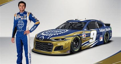 Chase Elliott Kelley Blue Book 2021