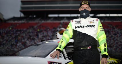 BRISTOL, TENNESSEE - SEPTEMBER 18: Alex Labbe, driver of the #36 Can-Am Chevrolet, waits on the grid prior to the NASCAR Xfinity Series Food City 300 at Bristol Motor Speedway on September 18, 2020 in Bristol, Tennessee. (Photo by Jared C. Tilton/Getty Images) | Getty Images