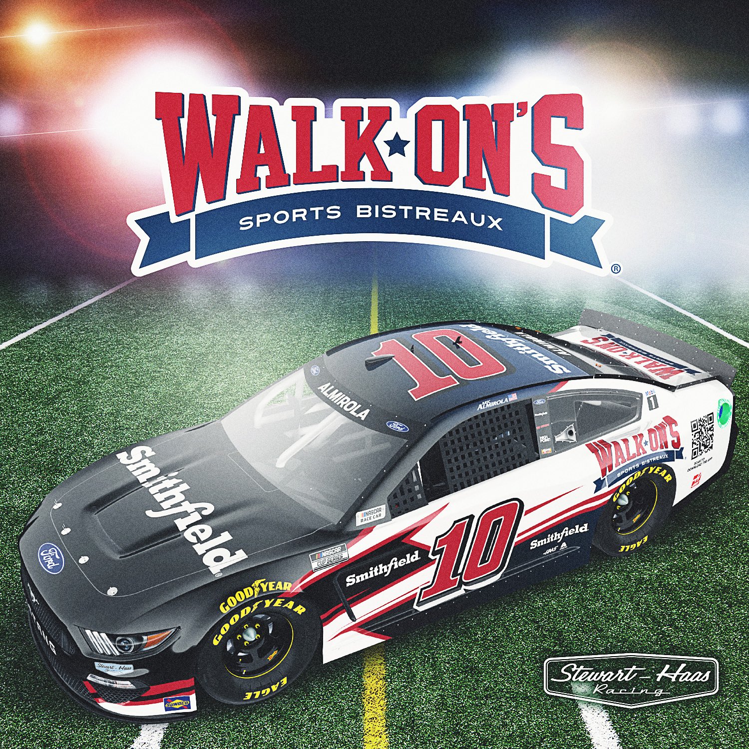 Aric Almirola Texas Scheme