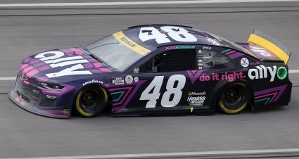 Alex Bowman’s 2021 #48 Ally Chevrolet paint scheme.