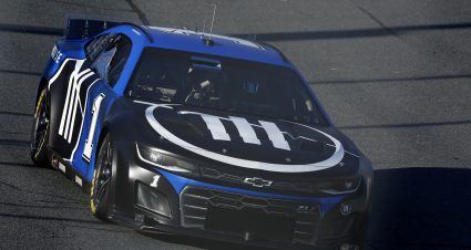 CONCORD, NORTH CAROLINA - NOVEMBER 17: Daniel Suarez driver of the #1 Trackhouse Racing Chevrolet drives during NASCAR Cup Series Next Gen testing at Charlotte Motor Speedway on November 17, 2021 in Concord, North Carolina. (Photo by Grant Halverson/Getty Images) | Getty Images
