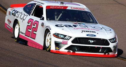 Austin Cindric’s 2021 #22 CarShop Ford paint scheme.