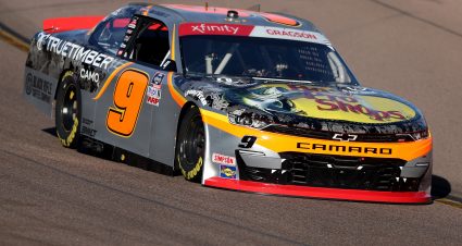 AVONDALE, ARIZONA - NOVEMBER 05: Noah Gragson, driver of the #9 Bass Pro Shops/TrueTimber/BRCC Chevrolet, drives during practice for the NASCAR Xfinity Series Championship at Phoenix Raceway on November 05, 2021 in Avondale, Arizona. (Photo by Christian Petersen/Getty Images) | Getty Images