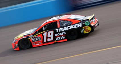 AVONDALE, ARIZONA - NOVEMBER 07: Martin Truex Jr., driver of the #19 Bass Pro Shops Toyota, drives during the NASCAR Cup Series Championship at Phoenix Raceway on November 07, 2021 in Avondale, Arizona. (Photo by Chris Graythen/Getty Images) | Getty Images