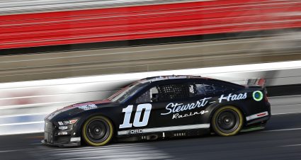 CONCORD, NORTH CAROLINA - DECEMBER 17: Aric Almirola drives the #10 Stewart-Haas Racing during the NASCAR Next Gen Test at Charlotte Motor Speedway on December 17, 2021 in Concord, North Carolina. (Photo by Jared C. Tilton/Getty Images) | Getty Images