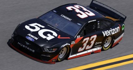 DAYTONA BEACH, FLORIDA - FEBRUARY 10: Austin Cindric, driver of the #33 Verizon 5G Ford, drives during practice for the NASCAR Cup Series 63rd Annual Daytona 500 at Daytona International Speedway on February 10, 2021 in Daytona Beach, Florida. (Photo by Jared C. Tilton/Getty Images) | Getty Images