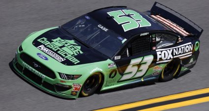 DAYTONA BEACH, FLORIDA - FEBRUARY 10: Joey Gase, driver of the #53 Page Construction Ford, drives during practice for the NASCAR Cup Series 63rd Annual Daytona 500 at Daytona International Speedway on February 10, 2021 in Daytona Beach, Florida. (Photo by Jared C. Tilton/Getty Images) | Getty Images