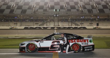 DAYTONA BEACH, FLORIDA - FEBRUARY 10: Brad Keselowski, driver of the #2 Discount Tire Ford, poses for photos during qualifying for the NASCAR Cup Series 63rd Annual Daytona 500 at Daytona International Speedway on February 10, 2021 in Daytona Beach, Florida. (Photo by Jared C. Tilton/Getty Images) | Getty Images