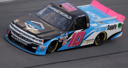 DAYTONA BEACH, FLORIDA - FEBRUARY 11: Jennifer Jo Cobb, driver of the #10 Fastener Supply Company Chevrolet, practices for the NASCAR Camping World Truck Series NextEra Energy 250 at Daytona International Speedway on February 11, 2021 in Daytona Beach, Florida. (Photo by Jared C. Tilton/Getty Images) | Getty Images