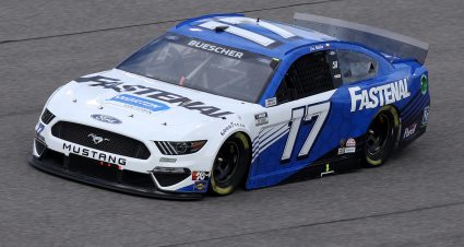 HOMESTEAD, FLORIDA - FEBRUARY 28: Chris Buescher, driver of the #17 Fastenal Ford, drives during the NASCAR Cup Series Dixie Vodka 400 at Homestead-Miami Speedway on February 28, 2021 in Homestead, Florida. (Photo by Sean Gardner/Getty Images) | Getty Images