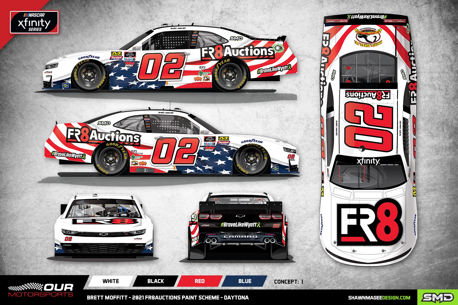 Daytona 300 Paint Scheme 02