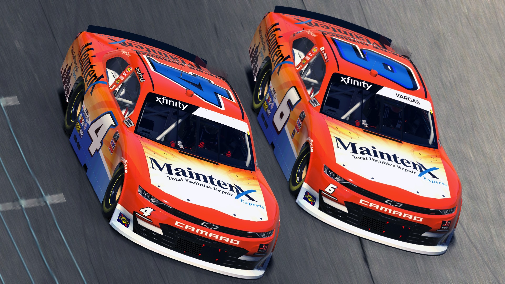 Landon Cassill And Ryan Vargas Maintenx
