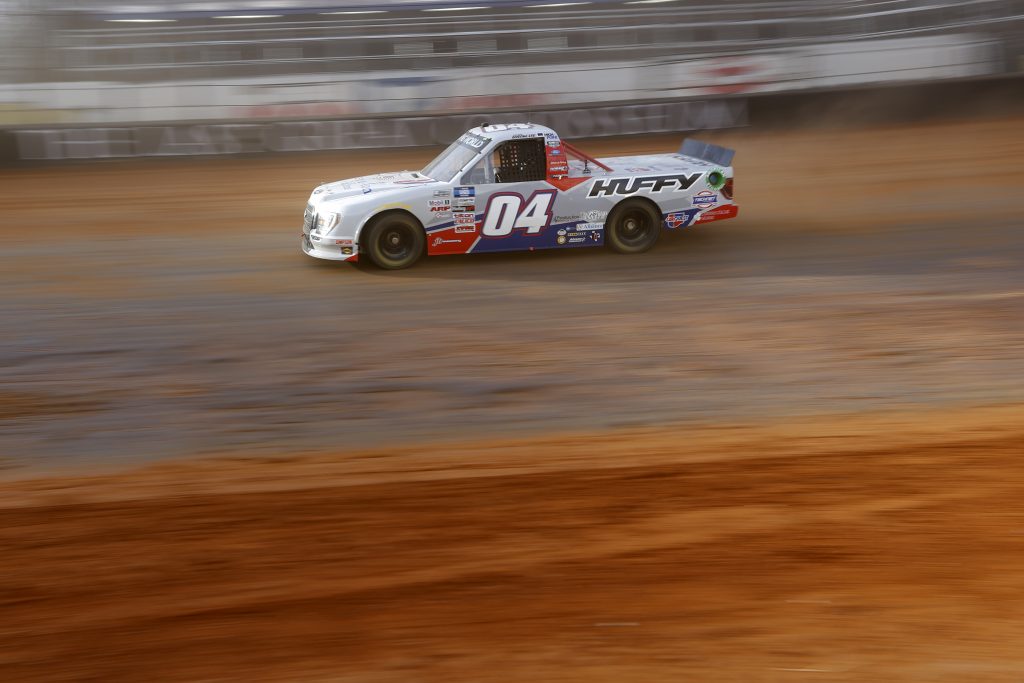 BRISTOL, TENNESSEE - MARCH 26: Chase Briscoe, driver of the #04 TexaCon Cut Stone/Huffy Ford, drives during practice for the NASCAR Camping World Truck Series Pinty's Truck Race on Dirt at Bristol Motor Speedway on March 26, 2021 in Bristol, Tennessee. (Photo by Chris Graythen/Getty Images) | Getty Images