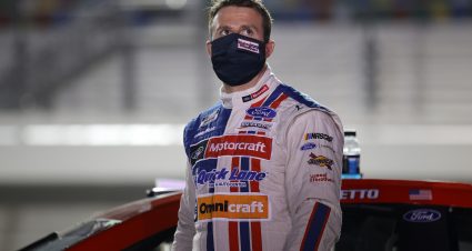 DAYTONA BEACH, FLORIDA - FEBRUARY 09: Matt DiBenedetto, driver of the #21 Motorcraft/Quick Lane Ford, waits on the grid prior to the NASCAR Cup Series Busch Clash at Daytona at Daytona International Speedway on February 09, 2021 in Daytona Beach, Florida. (Photo by Chris Graythen/Getty Images) | Getty Images