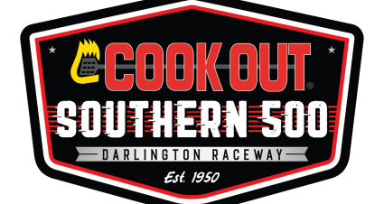 Darlington Cook Out Southern 500 logo