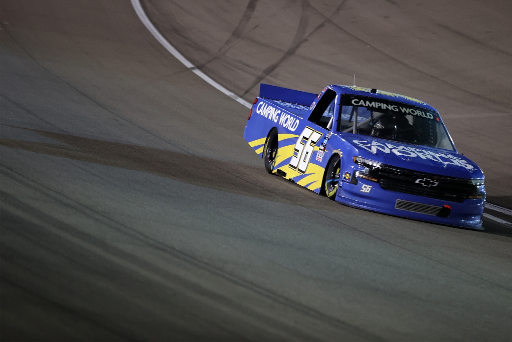 LAS VEGAS, NEVADA - MARCH 05: t56during the NASCAR Camping World Truck Series Bucked Up 200 at The Bullring at Las Vegas Motor Speedway on March 05, 2021 in Las Vegas, Nevada. (Photo by Abbie Parr/Getty Images) | Getty Images