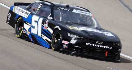 LAS VEGAS, NEVADA - MARCH 06: Jeremy Clements, driver of the #51 First Pacific Funding Chevrolet, drives during the NASCAR Xfinity Series Alsco Uniforms 300 at The Bullring at Las Vegas Motor Speedway on March 06, 2021 in Las Vegas, Nevada. (Photo by Abbie Parr/Getty Images) | Getty Images