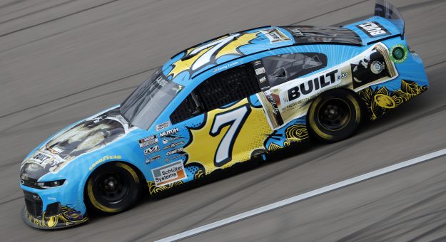 LAS VEGAS, NEVADA - MARCH 07: Corey LaJoie, driver of the #7 Built Bar Chevrolet, drives during the NASCAR Cup Series Pennzoil 400 presented by Jiffy Lube at the Las Vegas Motor Speedway on March 07, 2021 in Las Vegas, Nevada. (Photo by Chris Graythen/Getty Images) | Getty Images