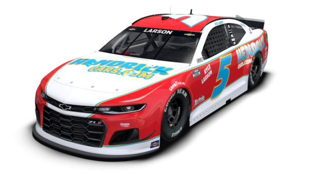 Visit Kyle Larson’s Darlington scheme is a throwback to his first race car page