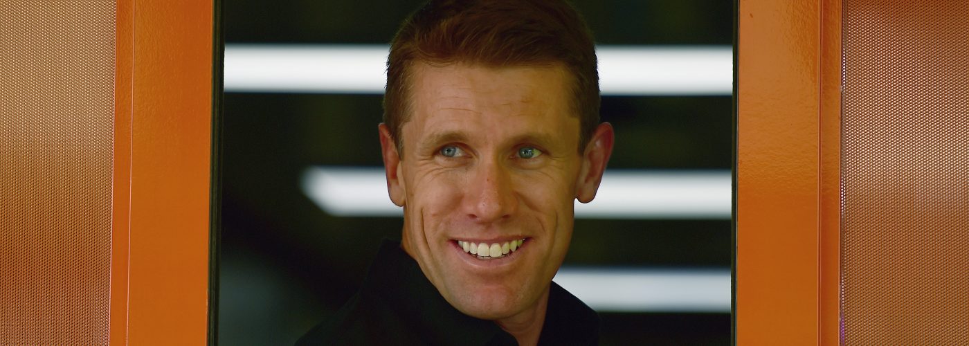 FORT WORTH, TX - NOVEMBER 03:  Carl Edwards looks on during practice for the Monster Energy NASCAR Cup Series AAA Texas 500 at Texas Motor Speedway on November 3, 2018 in Fort Worth, Texas.  (Photo by Jared C. Tilton/Getty Images) | Getty Images