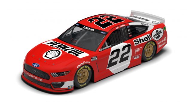 Joey Logano 2021 Throwback