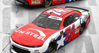 2021 NASCAR Xfinity Series #74 Bayley Currey paint scheme at COTA