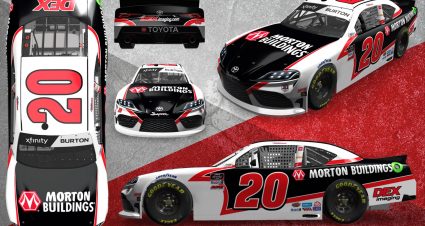 Harrison Burton Kansas Paint Scheme