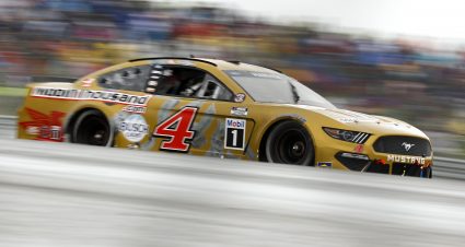 AUSTIN, TEXAS - MAY 23: Kevin Harvick, driver of the #4 Mobil1Thousand.com Ford, drives during the NASCAR Cup Series EchoPark Texas Grand Prix at Circuit of The Americas on May 23, 2021 in Austin, Texas. (Photo by Jared C. Tilton/Getty Images) | Getty Images