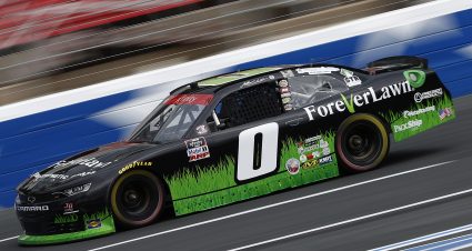 CONCORD, NORTH CAROLINA - MAY 28: Jeffrey Earnhardt, driver of the #0 ForeverLawn Chevrolet, drives during practice for the NASCAR Xfinity Series Alsco Uniforms 300 at Charlotte Motor Speedway on May 28, 2021 in Concord, North Carolina. (Photo by Maddie Meyer/Getty Images) | Getty Images