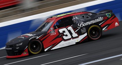 CONCORD, NORTH CAROLINA - MAY 28: Tyler Reddick, driver of the #31 Bommarito Automotive Group Chevrolet, drives during practice for the NASCAR Xfinity Series Alsco Uniforms 300 at Charlotte Motor Speedway on May 28, 2021 in Concord, North Carolina. (Photo by Maddie Meyer/Getty Images) | Getty Images